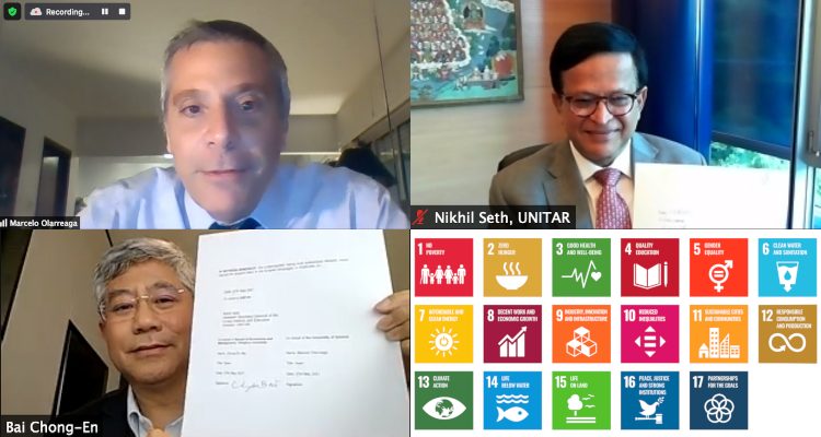 UNITAR, Tsinghua, and Geneva set global standards for SDG education and open innovation